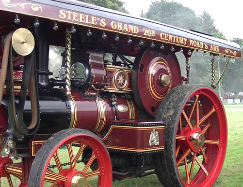 Showman's steam engine